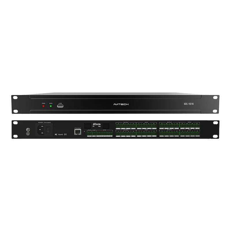 Matrice audio numérique 16 canaux