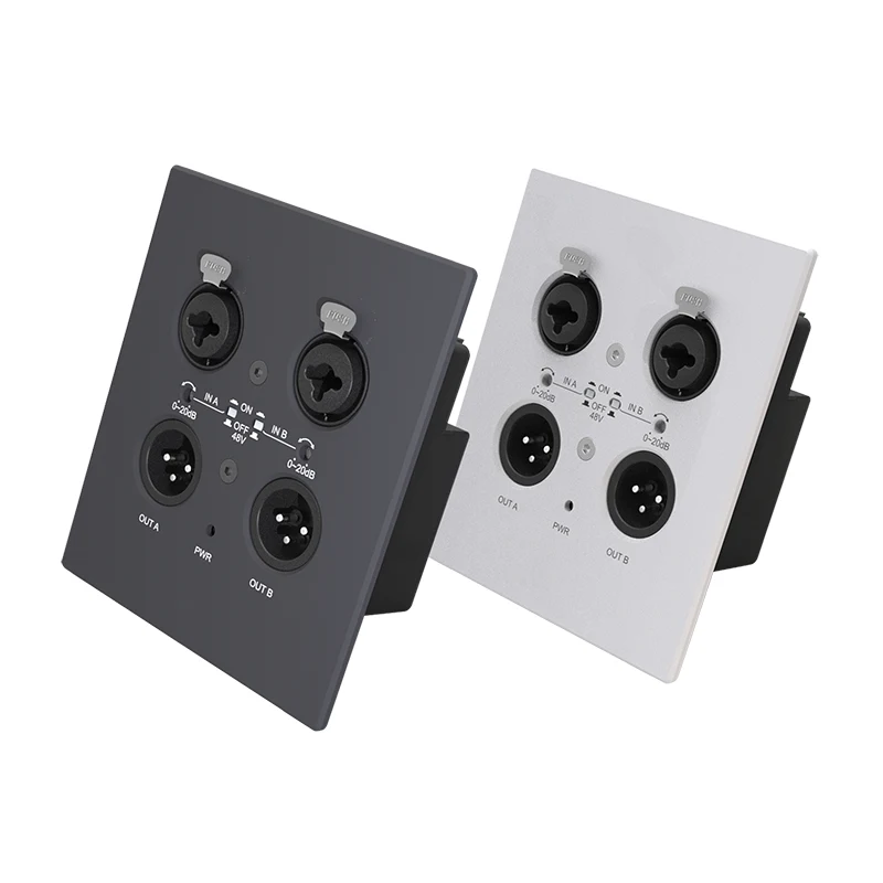 2ch Dante Wall Plate: une nouvelle révolution dans la connectivité audio?