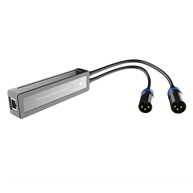 Adaptateur Dante de sortie analogique 2CH