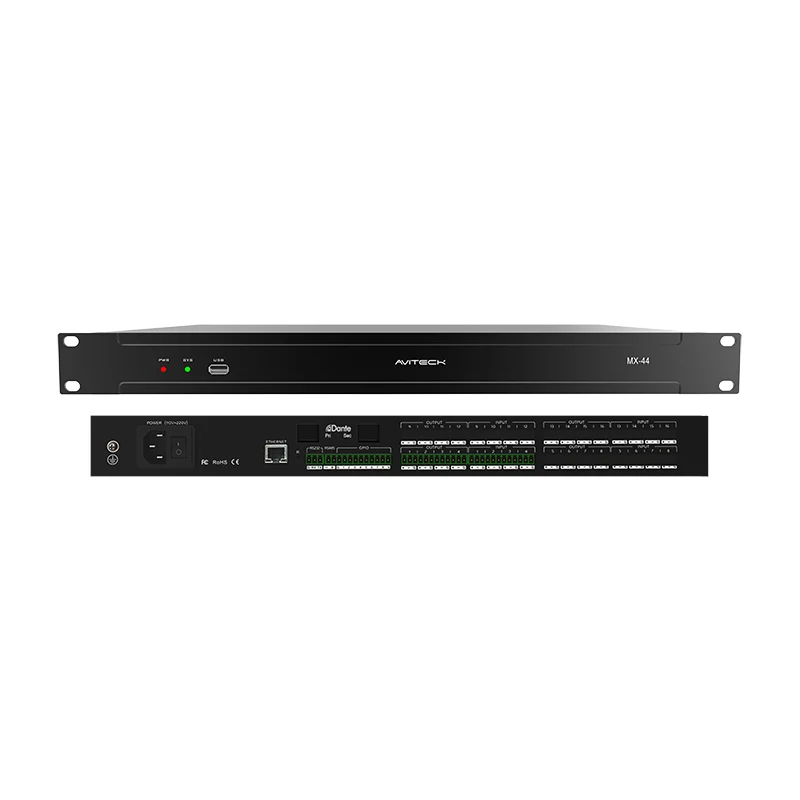 Matrice audio numérique à 4 canaux